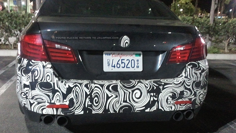 Illustration for article titled New BMW M5 hits the mall before world debut